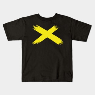 X yellow Kids T-Shirt